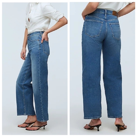 Madewell The Perfect Vintage Wide-Leg Jean Women's size 24 - Picture 4 of 16